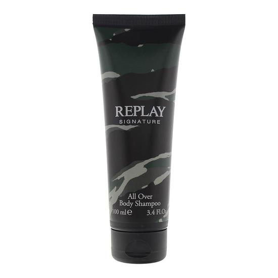 Replay Signature For Man All Over Body Shampoo 100ml