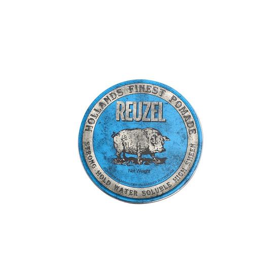 Reuzel Blue Pomade Strong Hold Water Soluble High Sheen 35g