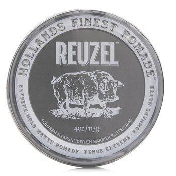 Reuzel Extreme Hold Matte Pomade Extreme Hold, No Shine, Water Soluble 113g