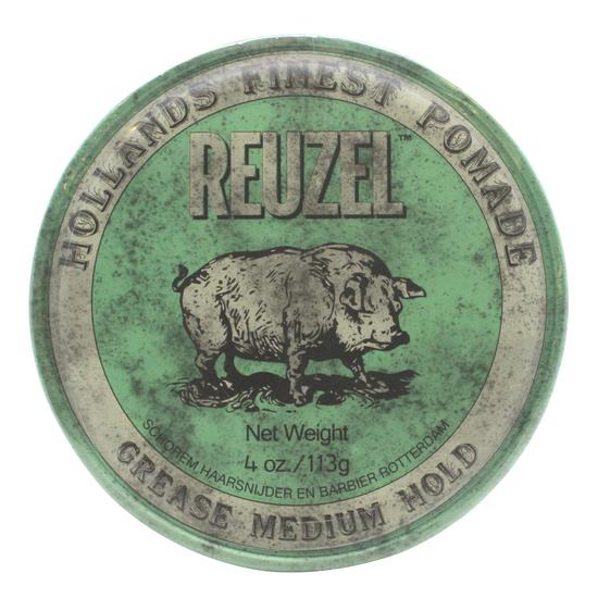 Reuzel Green Medium Hold Grease Pomade
