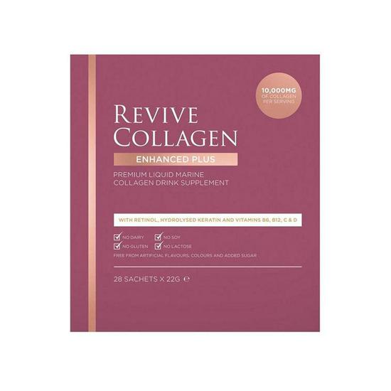 Revive Collagen Enhanced Plus Hydrolysed Marine Collagen Drink 28 Days
