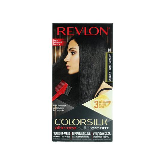 Revlon Coloursilk Butter Cream Hair Dye 10 Black0n