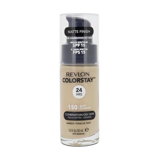 Revlon Colourstay Foundation Makeup Matte Finish 150 Buff 30ml