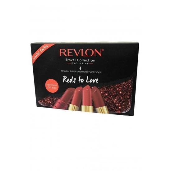 Revlon Lipstick Travel Exclusive Reds To Love Love It On, Certainly, Love That, Really
