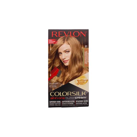 Revlon Luxurious Coloursilk Buttercream Hair Colour 80/73n Medium Natural Blonde 126.8ml