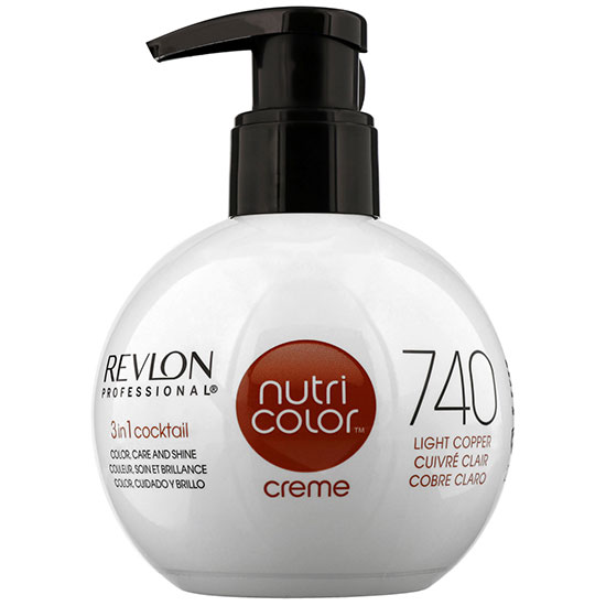 Revlon Professional Nutri Colour Creme 3 In 1 Cocktail 740 Light Copper 270ml