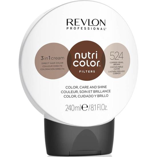 Revlon Professional Nutri Colour Filters Full-Size: 524 Coppery Pearl Brown