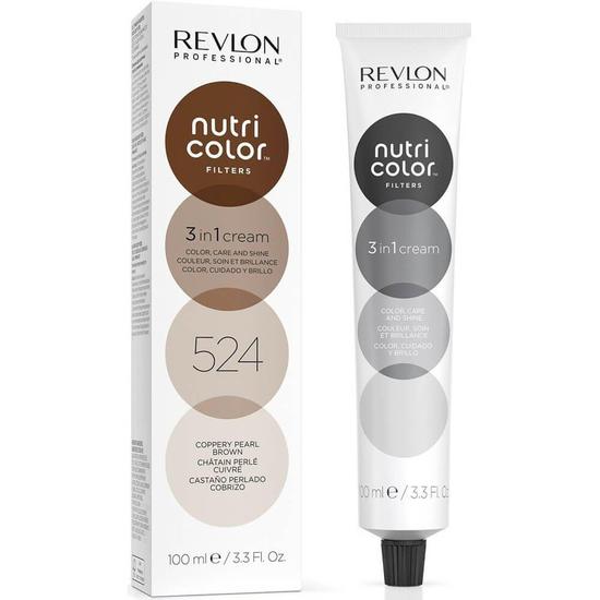 Revlon Professional Nutri Colour Filters Mini-Size: 524 Coppery Pearl Brown