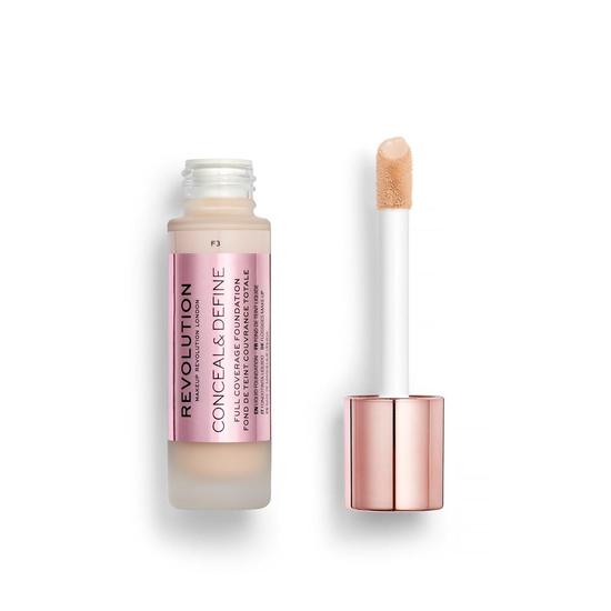 Revolution Conceal & Define Foundation F3