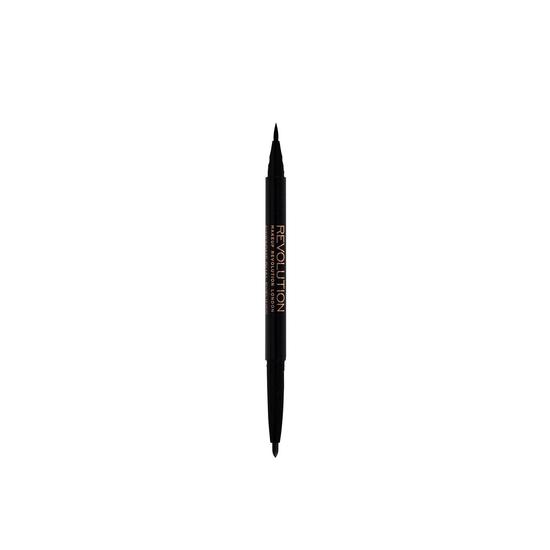 Revolution Felt & Kohl Eyeliner Duo Black