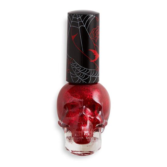 Revolution Halloween Skull Nail Polish Bloodthirsty