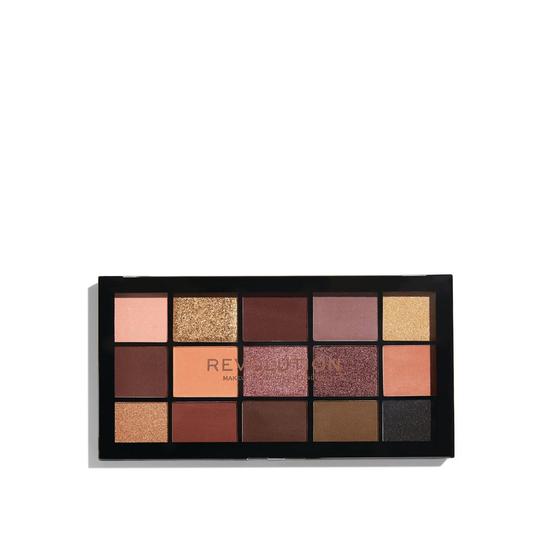 Revolution Reloaded Eyeshadow Palette Velvet Rose 1.1g x15