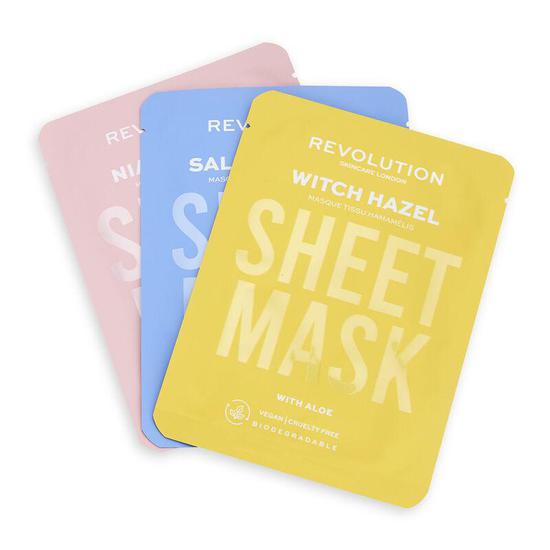 Revolution Skincare Biodegradable Blemish Prone Skin Sheet Mask