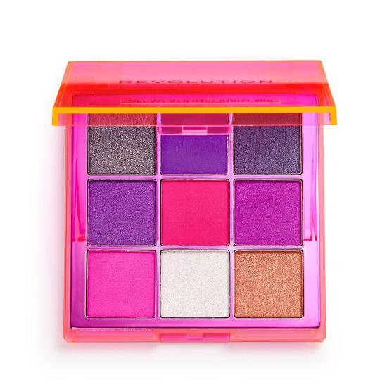 Revolution Viva Neon Eyeshadow Palette Party Vibes