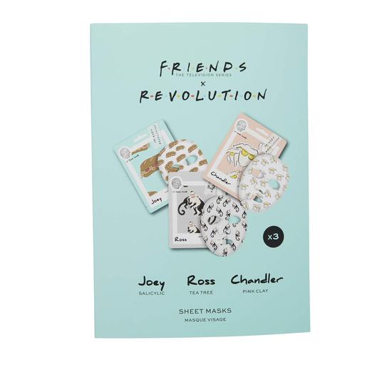 Revolution x Friends Male Sheet Mask Set