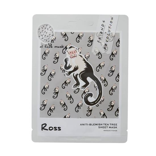 Revolution x Friends Ross Tea Tree Sheet Mask One Mask