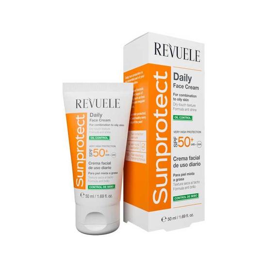 Revuele Sunprotect Daily Face Cream SPF 50+ For Combination To Oily Skin