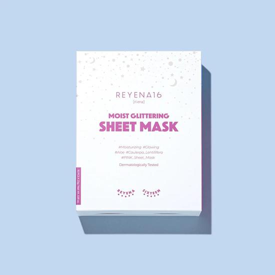 Reyena16 Moist Glittering Sheet Mask 10 pcs