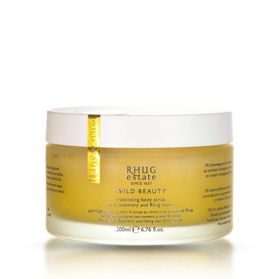 Rhug Wild Beauty Exfoliating Body Scrub With Rosemary & Rhug Honey