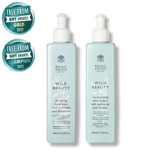 Rhug Wild Beauty Hand Wash & Lotion Duo Gift Box Set