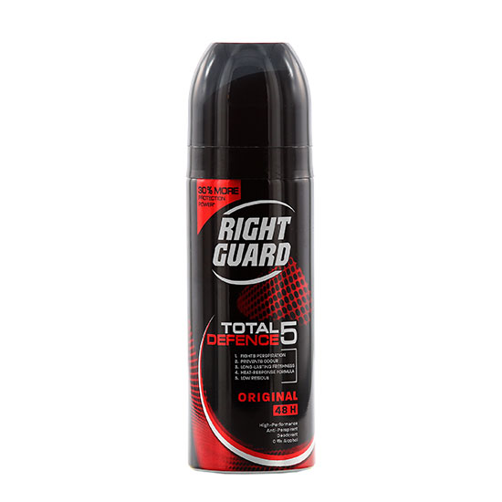 Right Guard Total 5 Defence Original Anti Perspirant 150ml