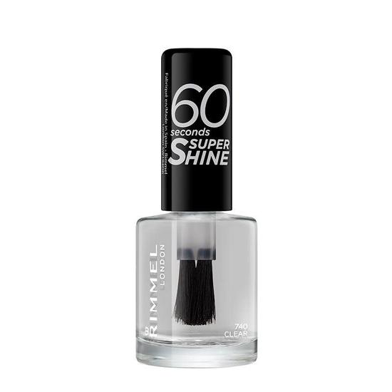 Rimmel 60 Seconds Super Shine Nail Polish 740 Clear