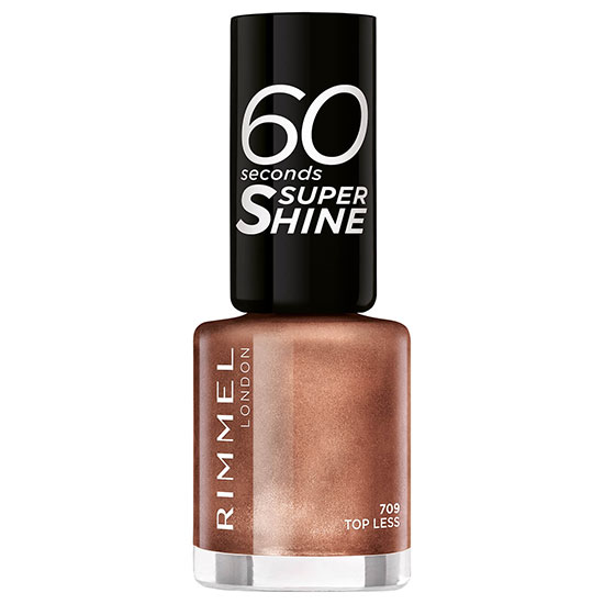 Rimmel 60 Seconds Super Shine Nail Polish 709-Top Less