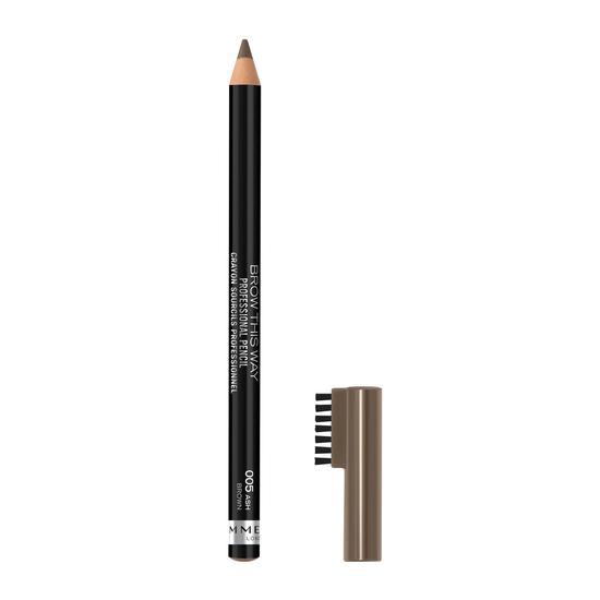 Rimmel Brow This Way Professional Brow Pencil 005 Ash Brown