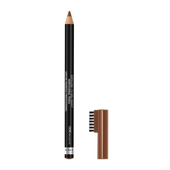 Rimmel Brow This Way Professional Brow Pencil 006 Brunette