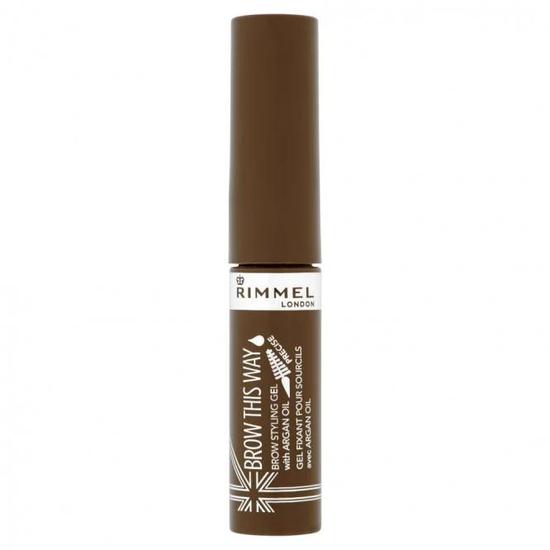 Rimmel Brow This Way Styling With Argan Oil Eyebrow Gel Medium Brown