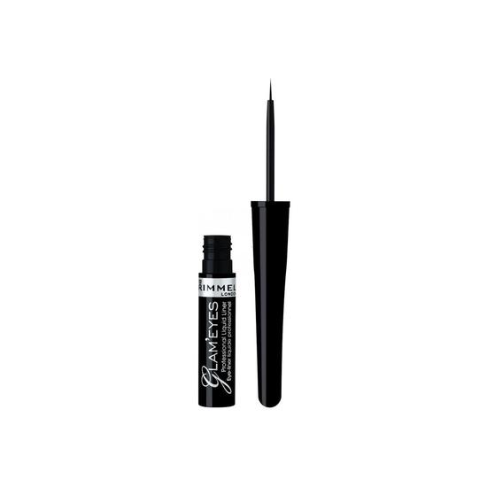 Rimmel Glam'Eyes Liquid Eyeliner Pitch Black 3.5ml