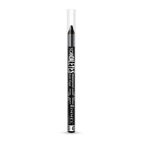 Rimmel Scandaleyes Waterproof Kohl Kajal Eyeliner 001 Black