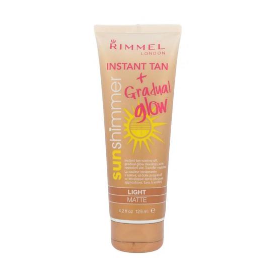 Rimmel Sun Shimmer Instant Tan Lotion Light Matte