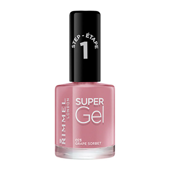 Rimmel Super Gel Nail Polish 023-Grape Sorbet