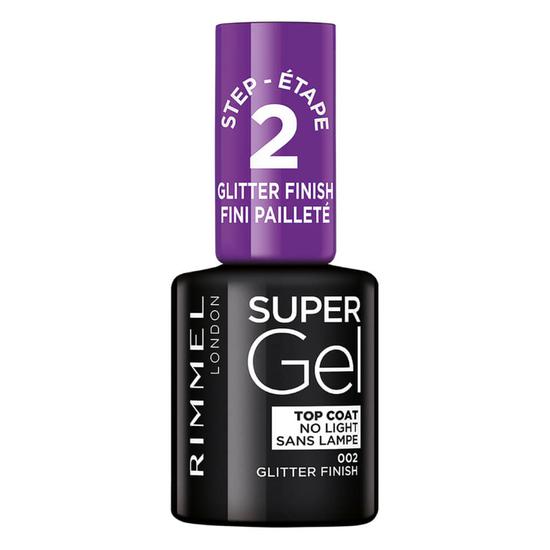 Rimmel Super Gel Top Coat Glitter Finish
