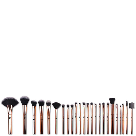 RIO Lush Rose Gold 24 Piece Makeup Brush Collection