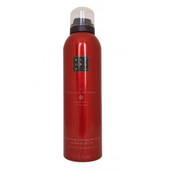 Rituals Of Ayurveda Harmonising Foaming Shower Gel Indian Rose & Sweet Almond