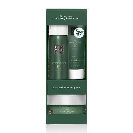 Rituals The Ritual Of Jing Gift Set 50ml Shower Gel + 125ml Body Scrub + 70ml Body Cream