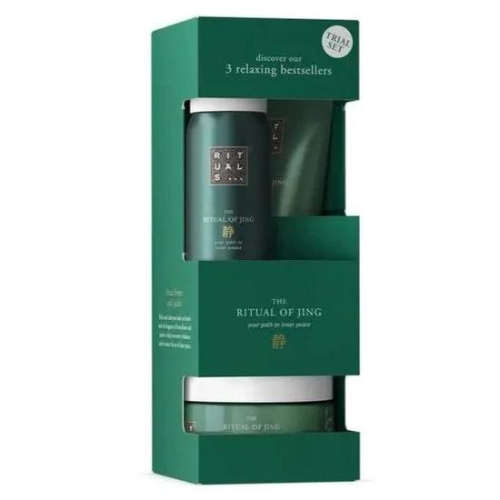 Rituals The Ritual Of Jing Set Body Scrub 125g + Body Cream 70ml + Foaming Gel 50ml