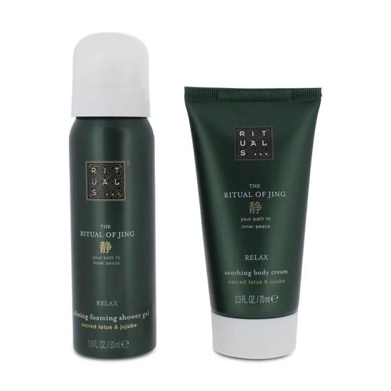 Rituals The Ritual Of Jing Shower Gel 50ml Body Cream 70ml Set