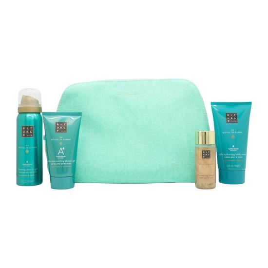 Rituals The Ritual Of Karma Gift Set 50ml Shower Foam + 70ml Body Cream + 125g Body Peeling