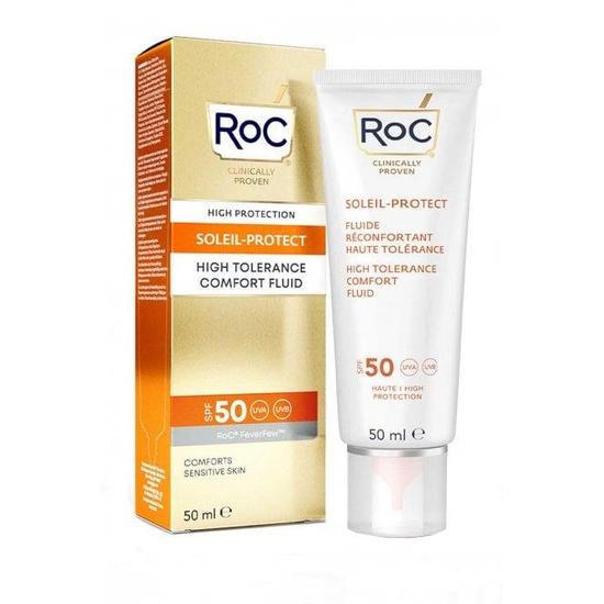 RoC Soleil Protect High Tolerance Comfort Fluid Sensitive Skin SPF 50 50ml