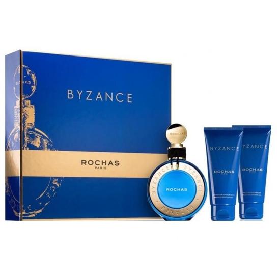 Rochas Byzance For Women Gift Set With 90ml Eau De Parfum, 100ml Body Lotion & 100ml Shower Gel