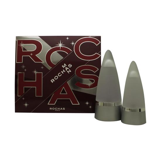 Rochas Man Gift Set 100ml Eau De Toilette + 50ml Eau De Toilette