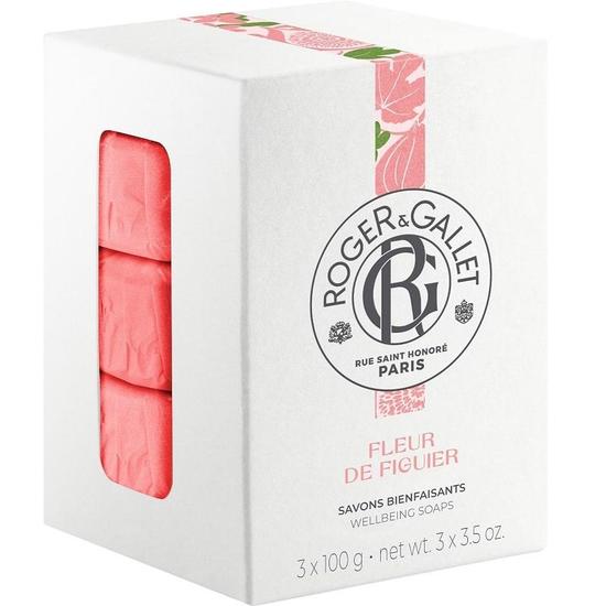 Roger & Gallet Fleur De Figuier Wellbeing Soap 3 x 100g