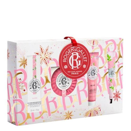 Roger & Gallet Rose Wellbeing Water Christmas Gift Set 30ml