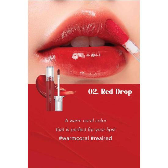 Romand Glasting Water Tint #2 Red Drop