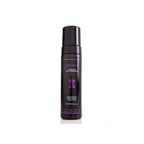 Rose & Caramel Velvety Dark Olive Tanning Mousse 200ml