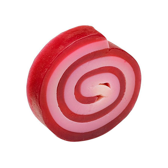 Rose & Co Patisserie De Bain Cranberry RolyPoly Soap