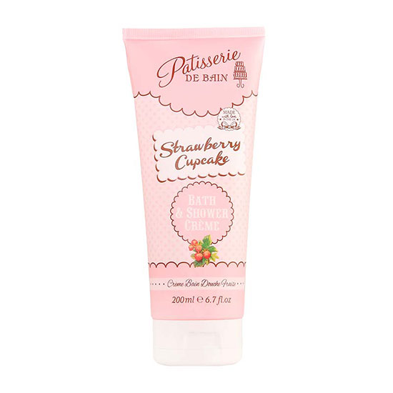 Rose & Co Patisserie De Bain Strawberry Cupcake Shower Gel